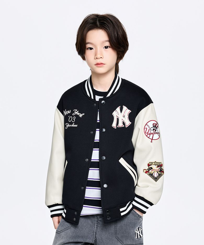 스포티브 바시티 점퍼 NY (Black)