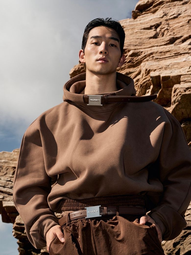 Belt Neck Hoodie [25 FW]