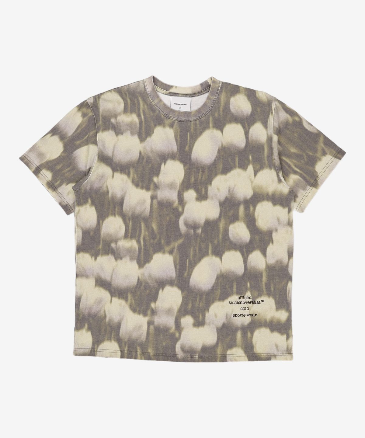 디스이즈네버댓(THISISNEVERTHAT) Blurred Flower Tee Multi S