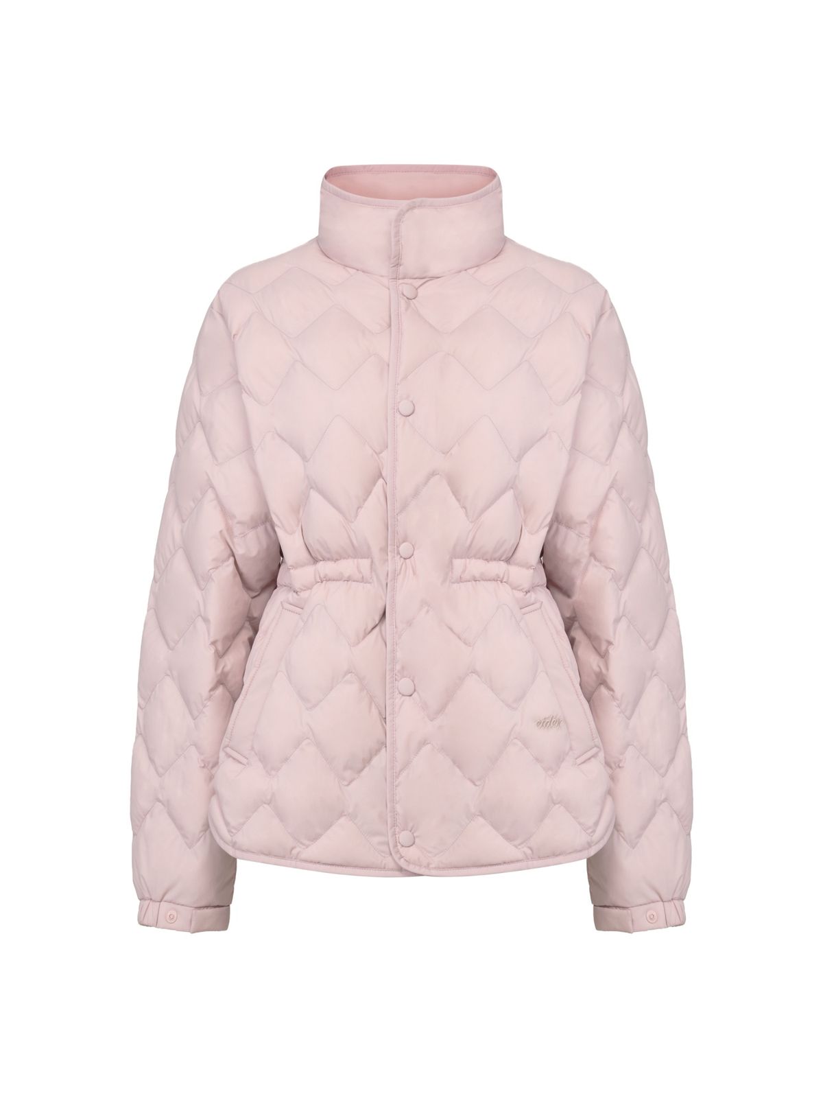 아이더(EIDER) THERMOLOCK (써모락) 여 슬림 블렌드 미들 패딩 자켓_CANDY PINK