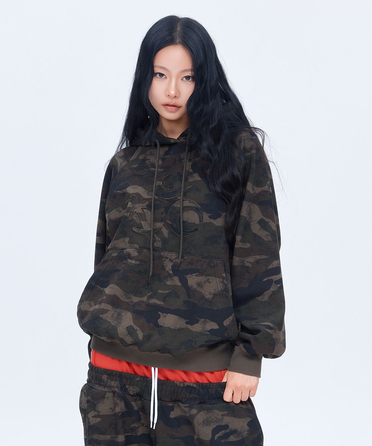 디오스피스(DAUSPICE) (DUC) Symbol Hoodie Camo