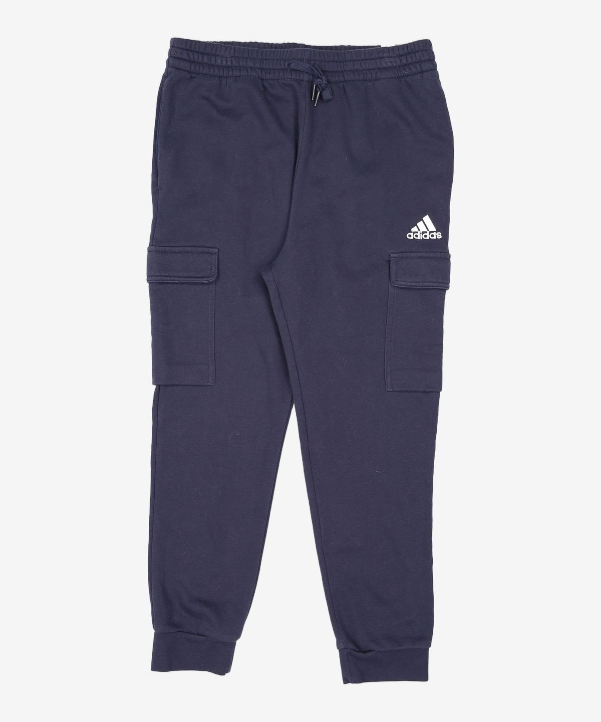 아디다스(ADIDAS) 에센셜 플리스 레귤러 테이퍼드 카고 팬츠 HL2232 XL