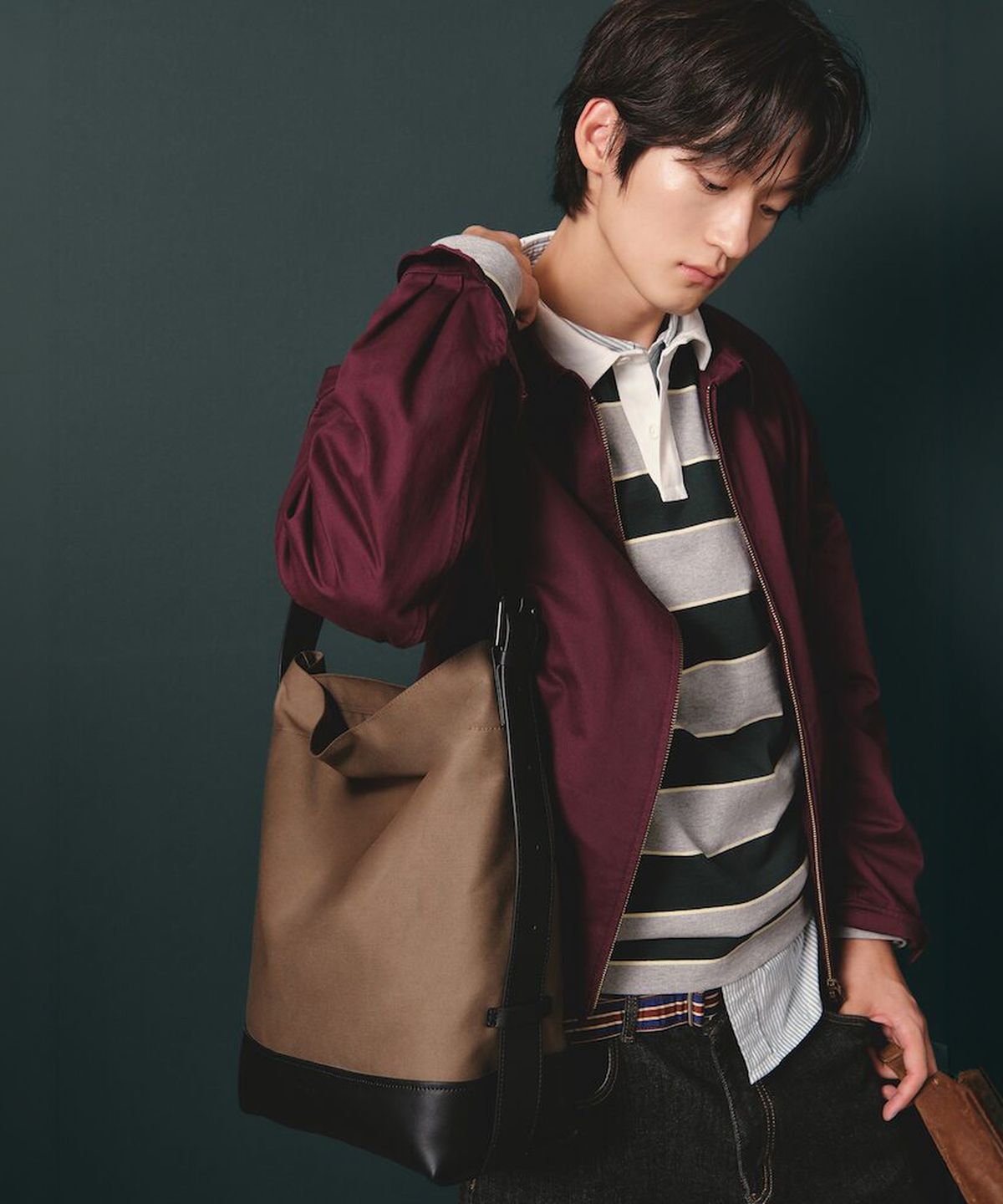 빈폴 액세서리(BEANPOLE ACCESSORY) 르네 숄더백  브라운