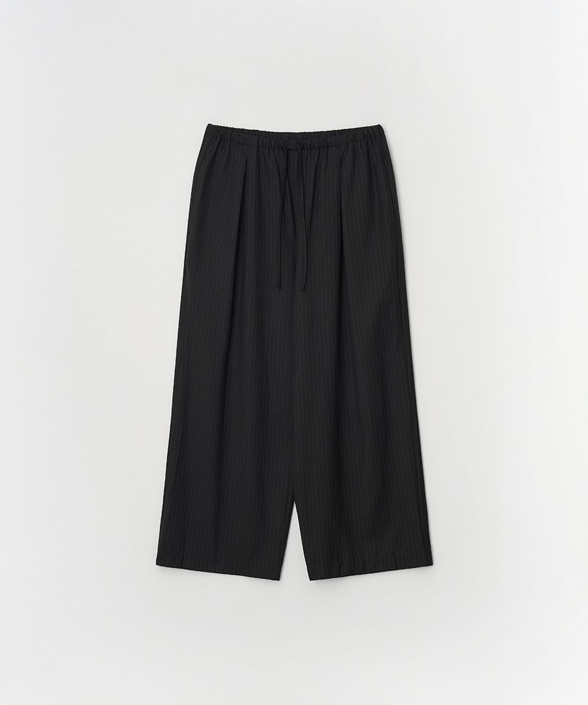오얼즈(OURLS) Pin stripe Pants - Black