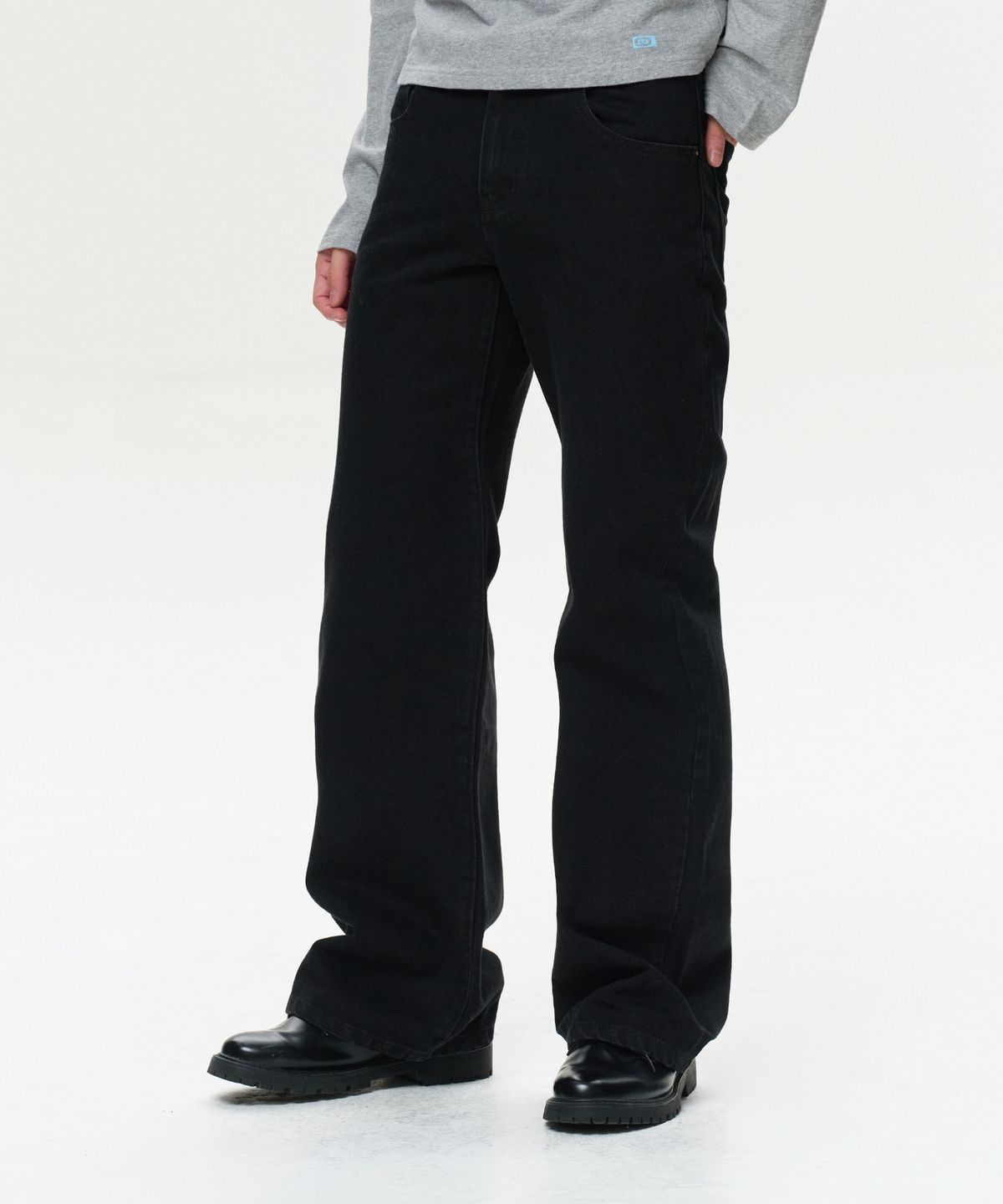 이알에이(ERA) MEN ERA 90S STRAIGHT DENIM - VINTAGE BLACK