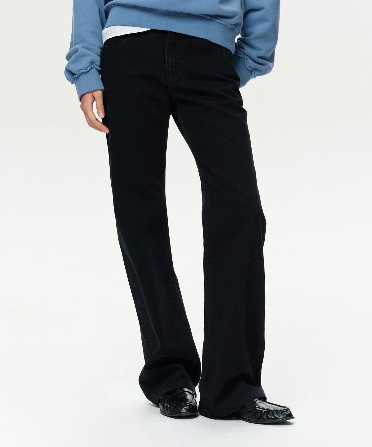 이알에이(ERA) WOMEN ERA 90S STRAIGHT DENIM - VINTAGE BLACK