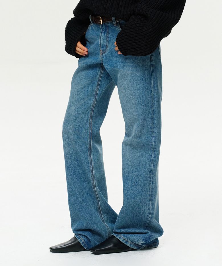 WOMEN ERA 90S STRAIGHT DENIM - VINTAGE BLUE