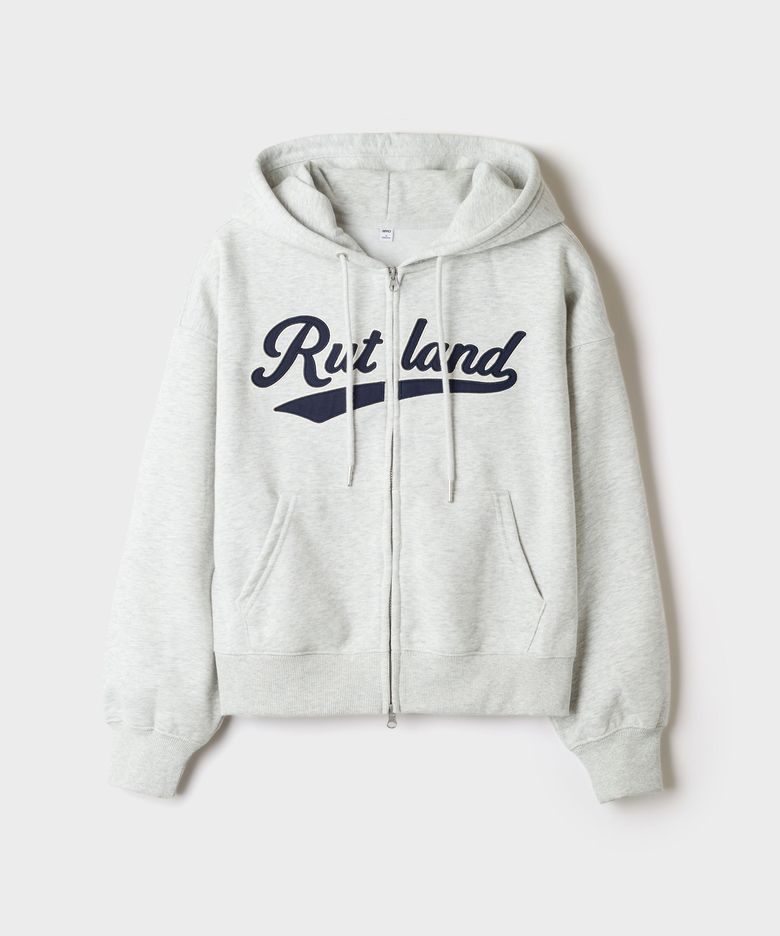 RUTLAND 크롭 후드집업_SPMZG49G50