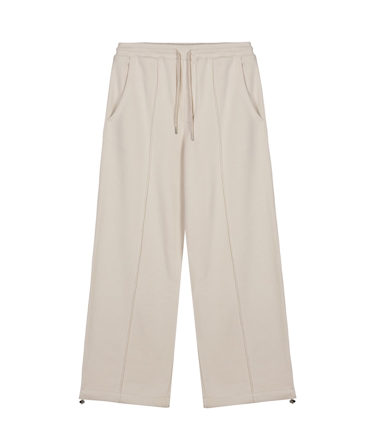 베스티리아(VESTIRYA) Big Logo Pocket Sweat Pants Beige