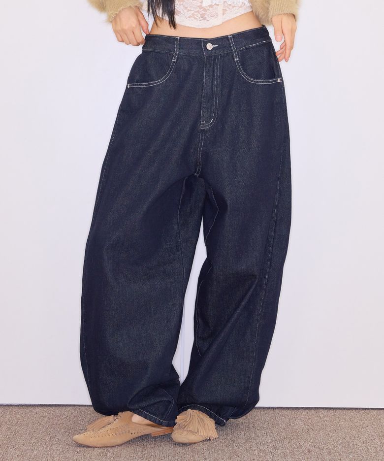TMH RAW JEANS [3 Size]
