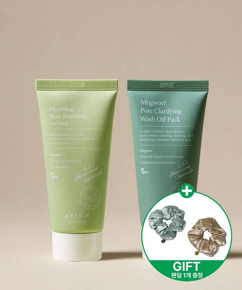 클래리파이 앤 수드 마스크 듀오 30ml + 30ml+스크런치 랜덤 1종 증정