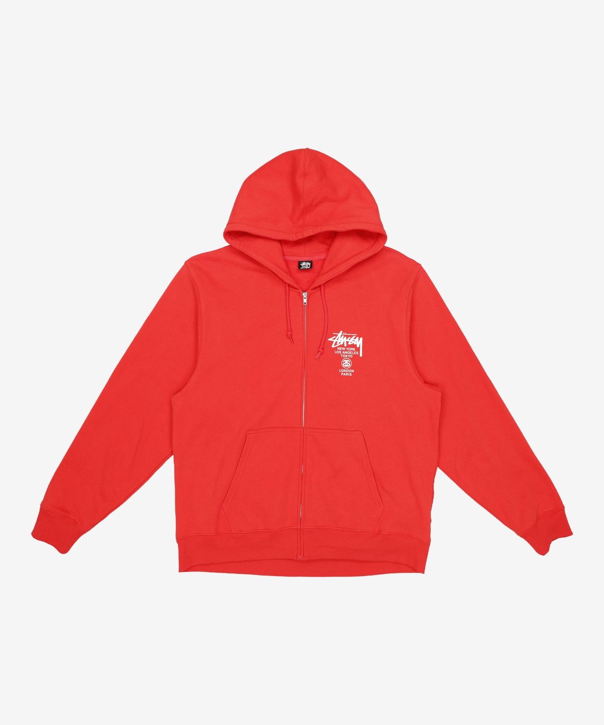 스투시(STUSSY) 후드 집업 XXL