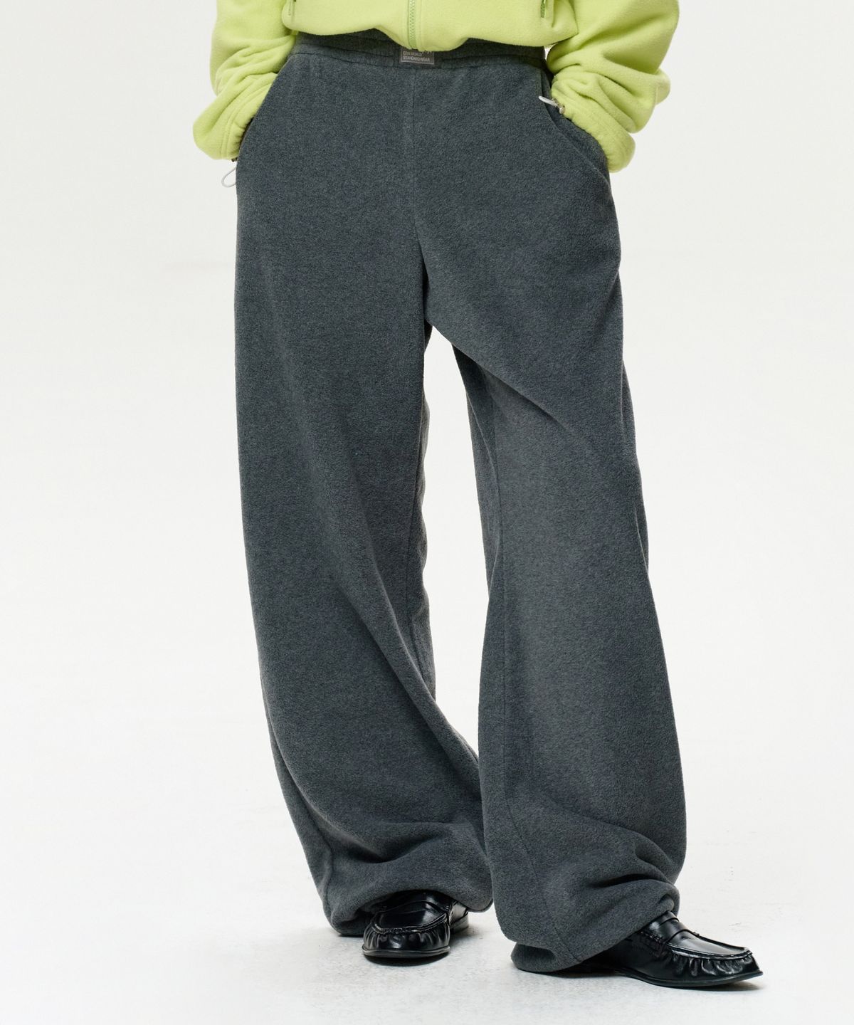 이알에이(ERA) WOMEN ERA POLAR FLEECE PANTS - CLOUD