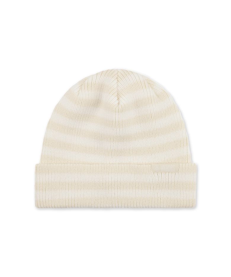 WKNDRS x Krackerhouse STRIPED BEANIE (IVORY)
