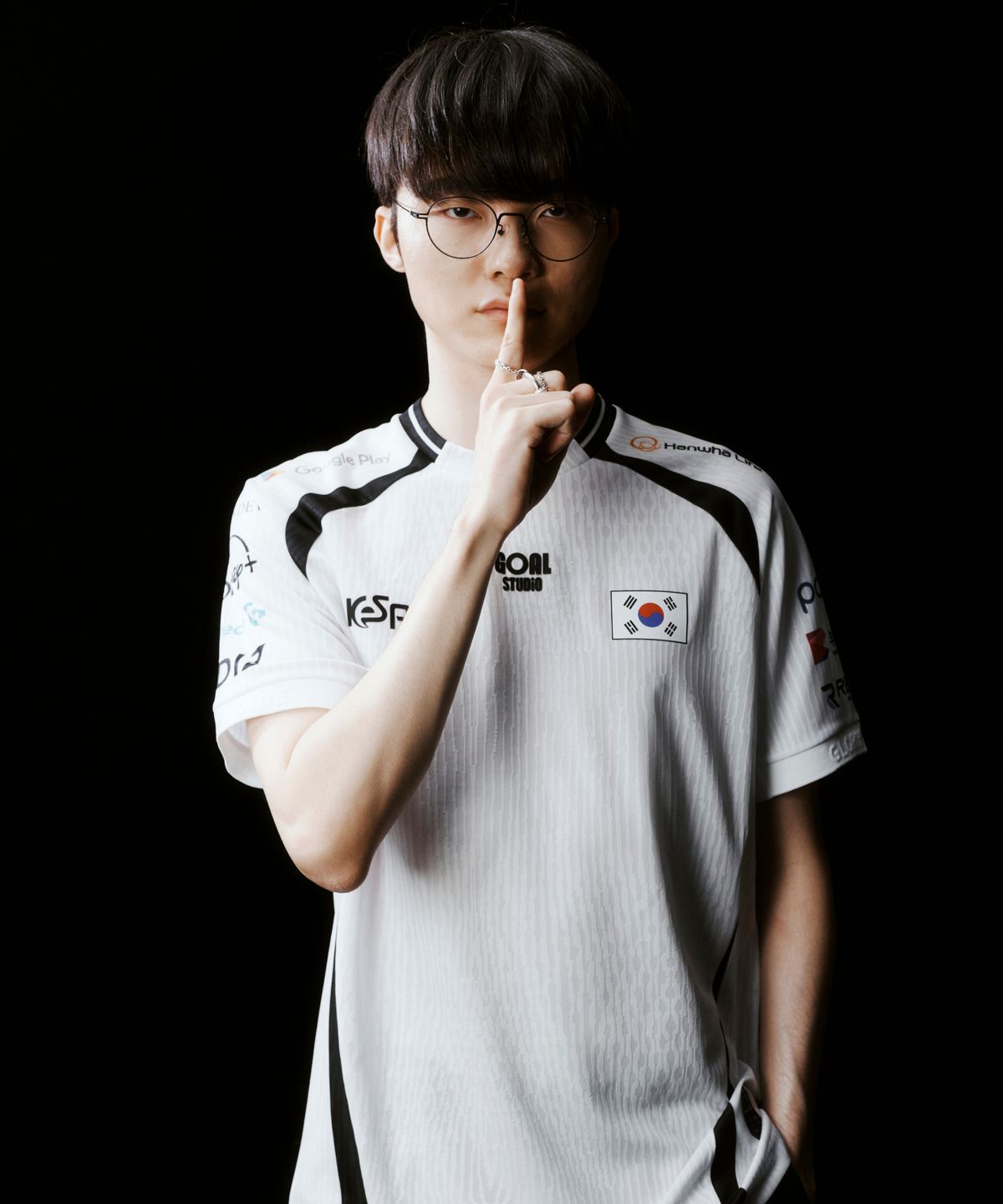골스튜디오(GOALSTUDIO) 2026 TEAM KOREA OF ESPORTS HOME UNIFORM - SPONSOR