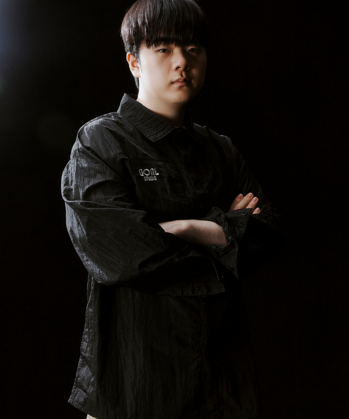 골스튜디오(GOALSTUDIO) TEAM KOREA OF ESPORTS WOVEN SHIRT
