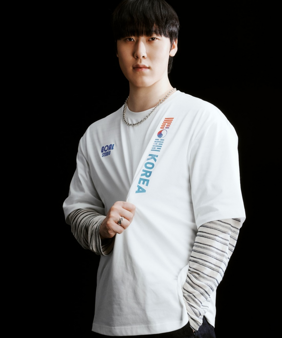 골스튜디오(GOALSTUDIO) TEAM KOREA OF ESPORTS BASIC T-SHIRT
