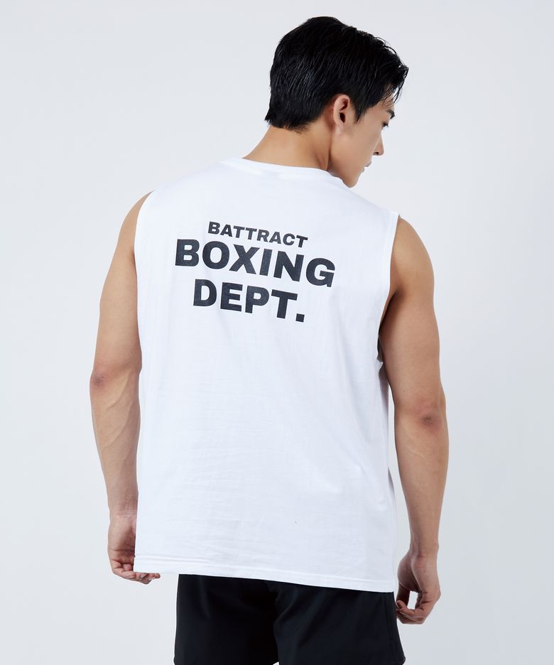 복싱 뎁트 슬리브리스 [WHITE]