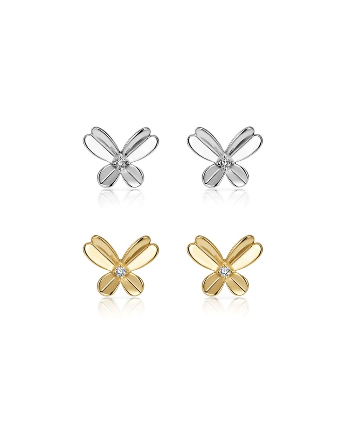 아이스볼(ICEBALL) [MUSINSA] Butterfly basic earring
