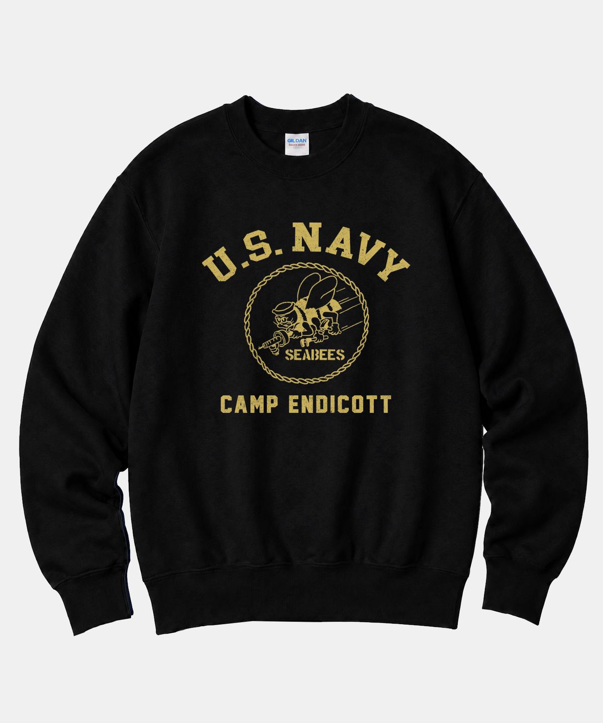 길단(GILDAN) 길단 X 빈티지컬렉션 US_NAVY 맨투맨 티셔츠