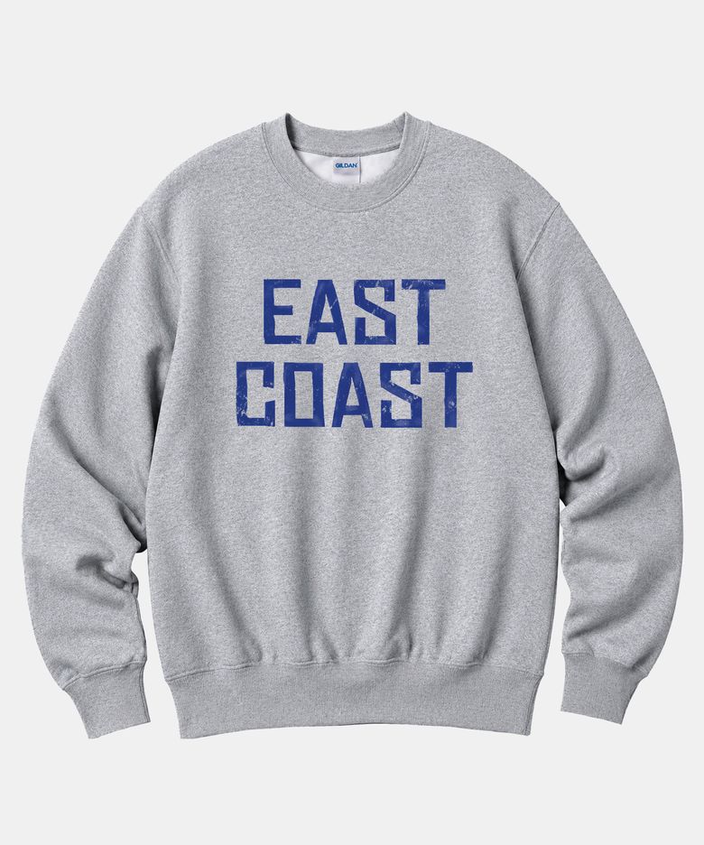 길단 X 빈티지컬렉션 EAST COAST 맨투맨 티셔츠