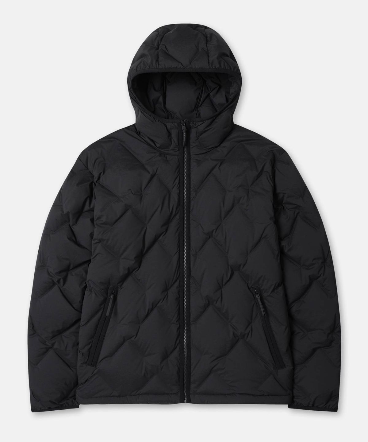 코오롱스포츠(KOLON SPORT) 남성 솟솟 후드 경량 다운 재킷 TLJDW26511BLK