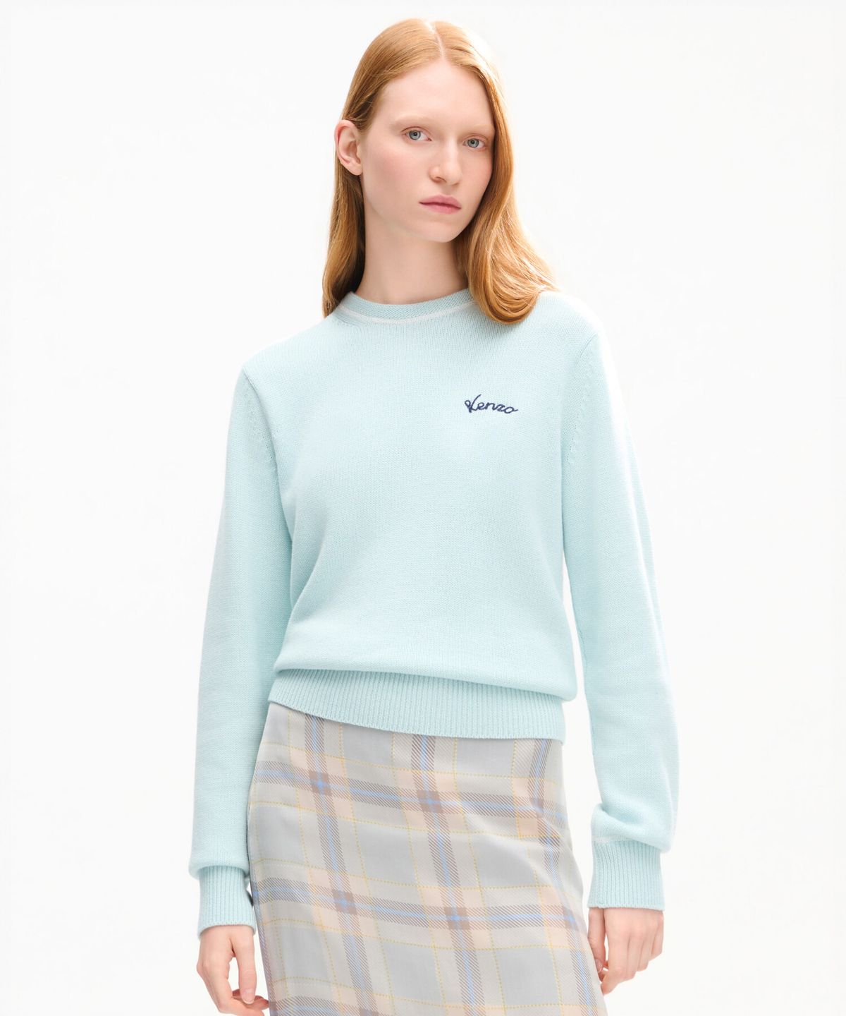 겐조(KENZO) 유니섹스 RWS 바시티 니트_K266AUKV02LBX