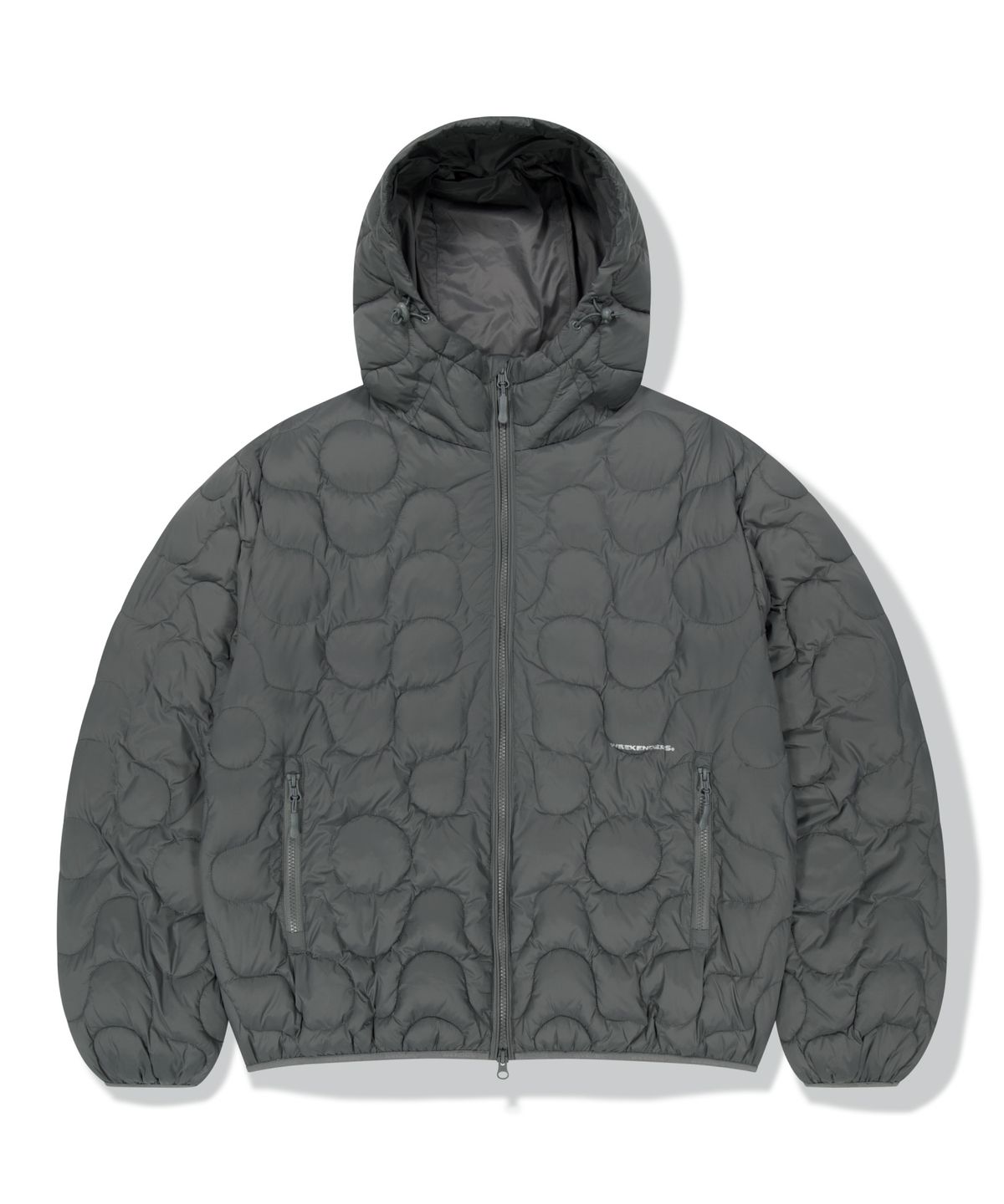 위캔더스(WKNDRS) MAZE LIGHT PADDED JK (CHARCOAL)