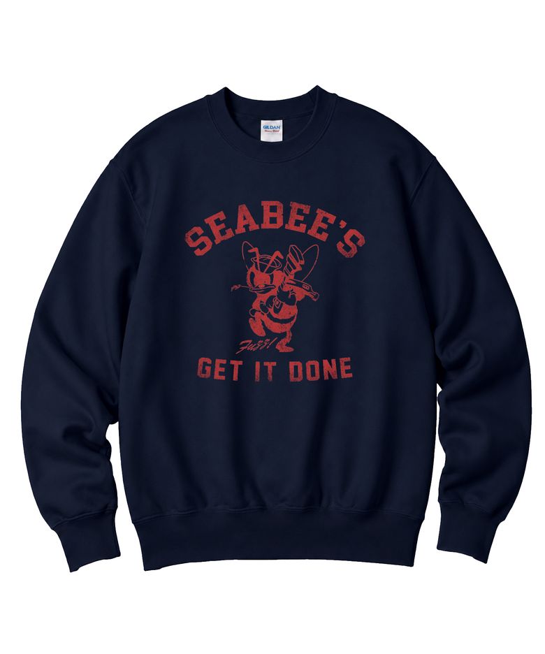 길단X빈티지컬렉션 SEABEES 맨투맨 티셔츠