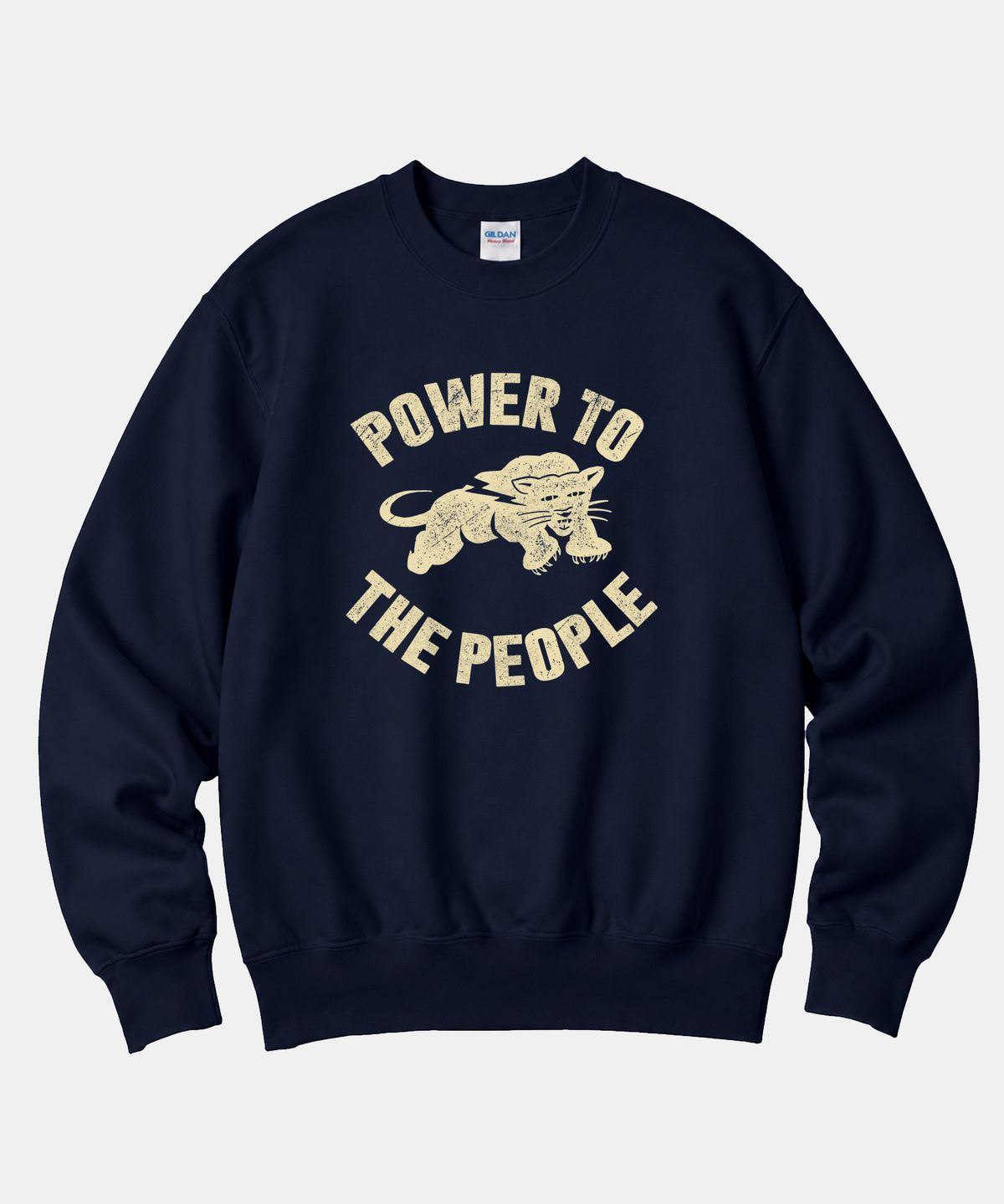 길단(GILDAN) 길단X빈티지컬렉션 POWER TO PEOPLE 맨투맨 티셔츠
