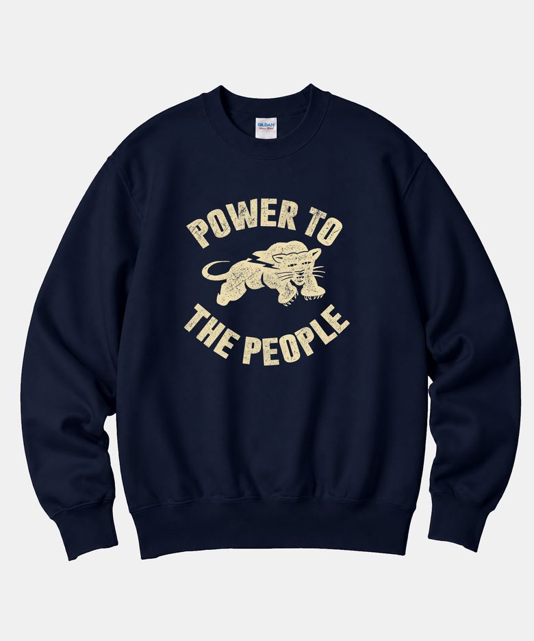 길단X빈티지컬렉션 POWER TO PEOPLE 맨투맨 티셔츠