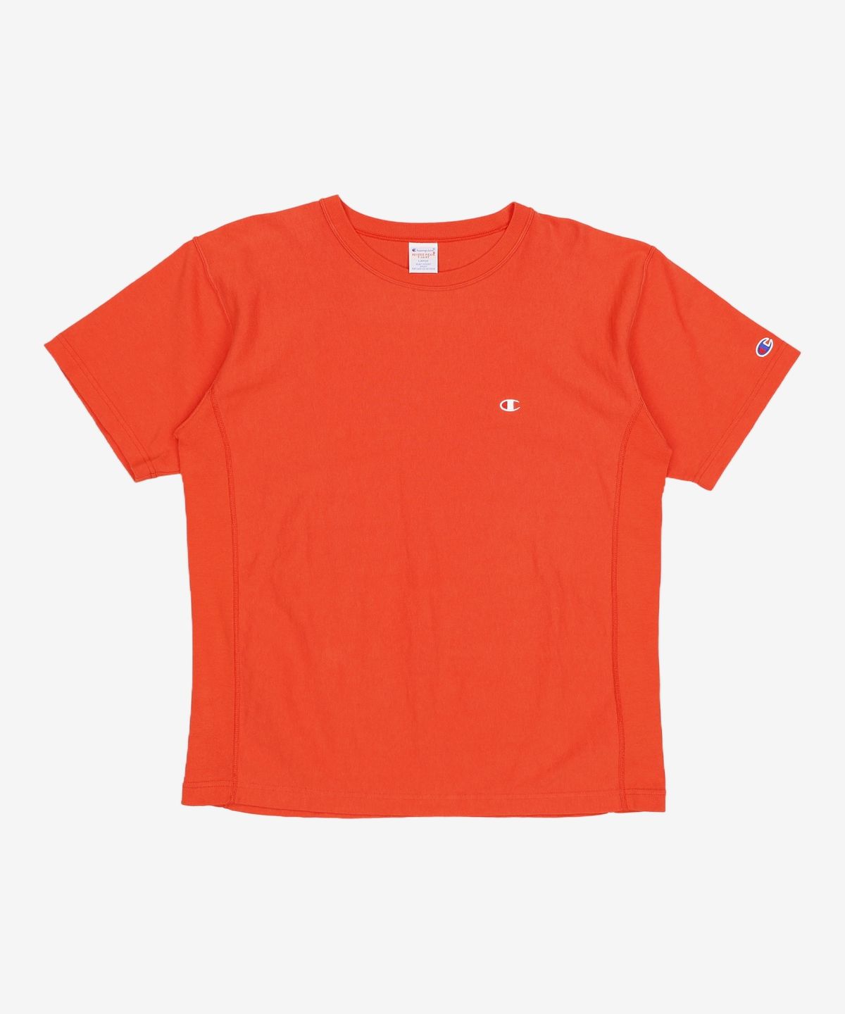 챔피온(CHAMPION) [ASIA] Reverse Weave® 9.4oz C로고 반팔티셔츠 Relax Fit (PALE PINK) CKTS2E320P4 L