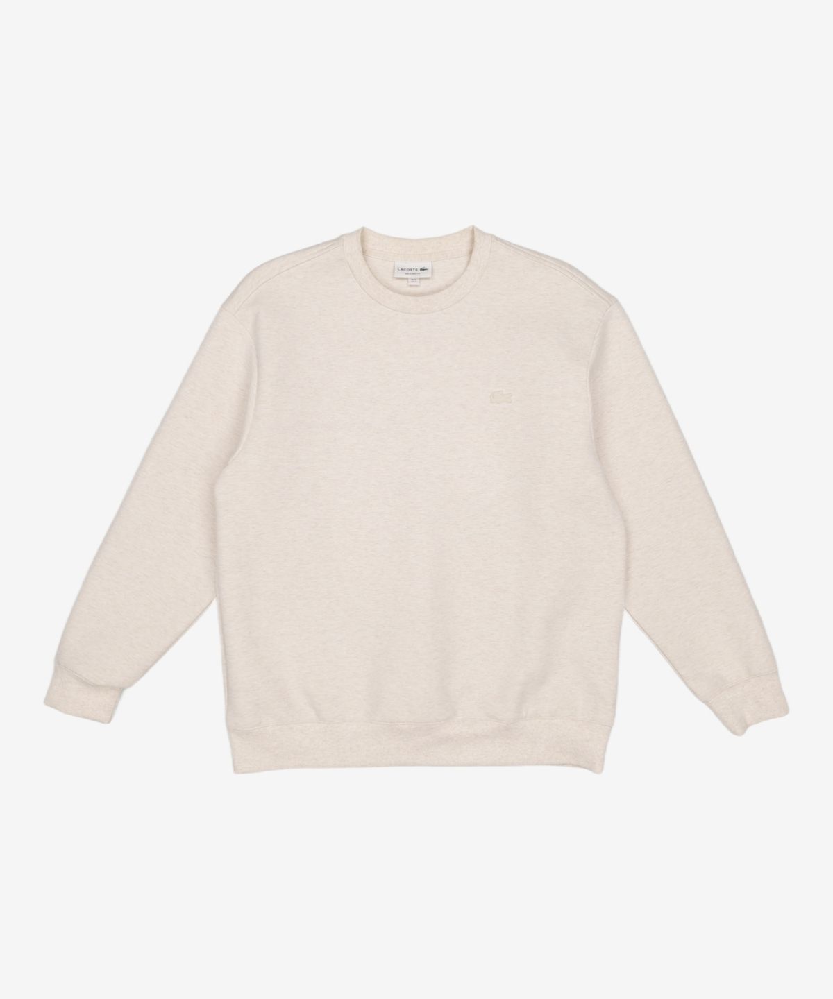 라코스테(LACOSTE) 남성 쿠션지 크루넥 티셔츠 [크림] 100