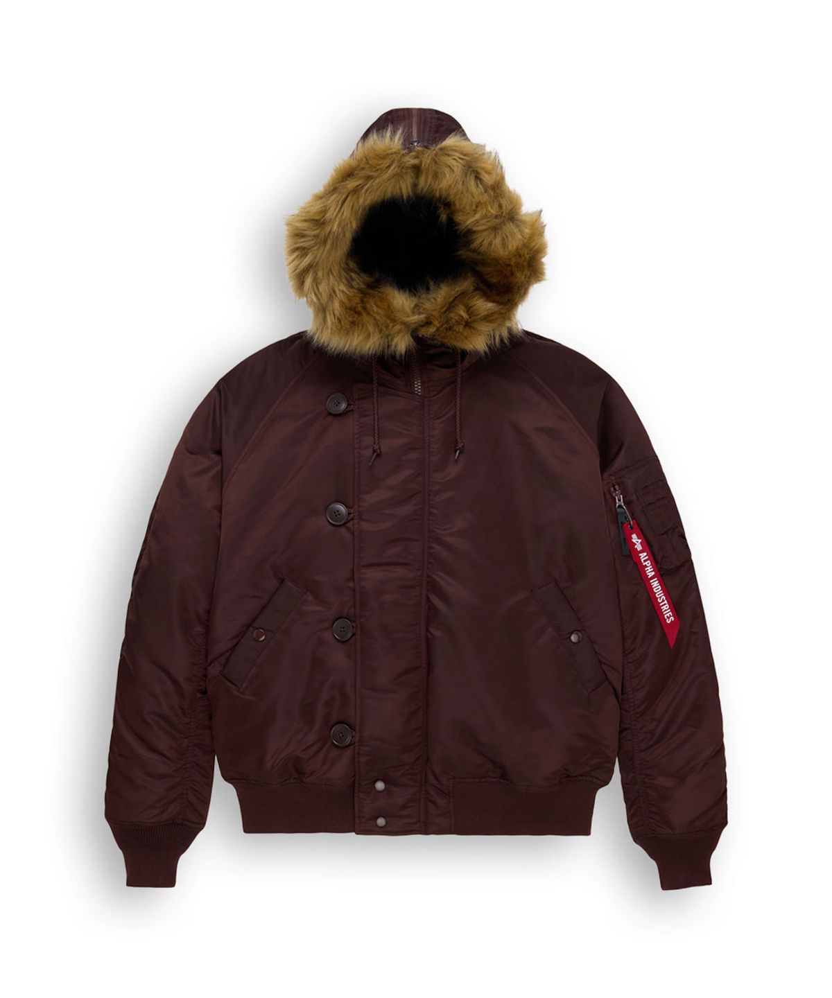 알파 인더스트리(ALPHA INDUSTRIES) N-2B 헤리티지 핏 파카 코코아