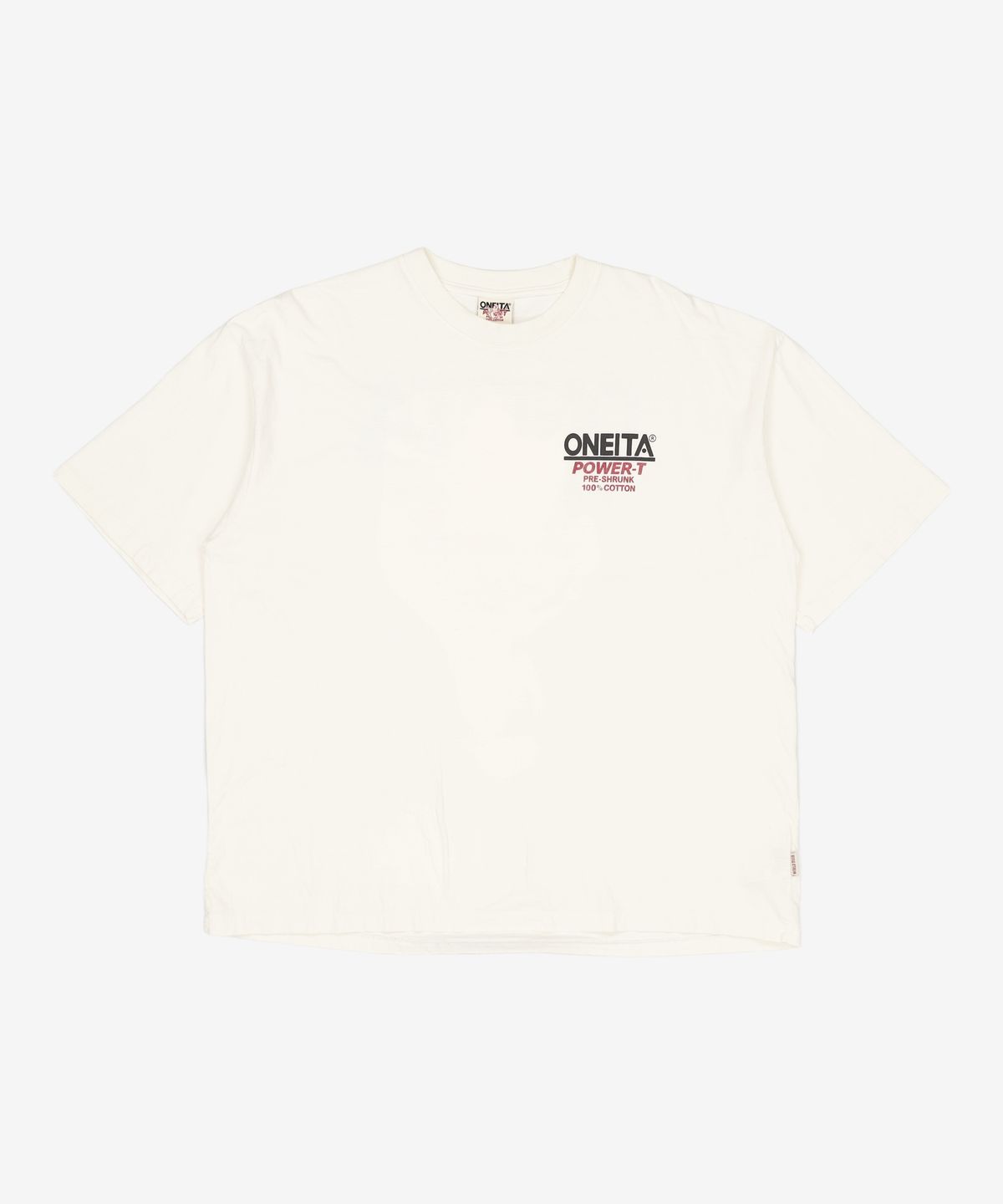 트루릴리젼(TRUERELIGION) TRUE RELIGION X ONEITA ONEITA LOGO T-SHIRT OFF WHITE FREE