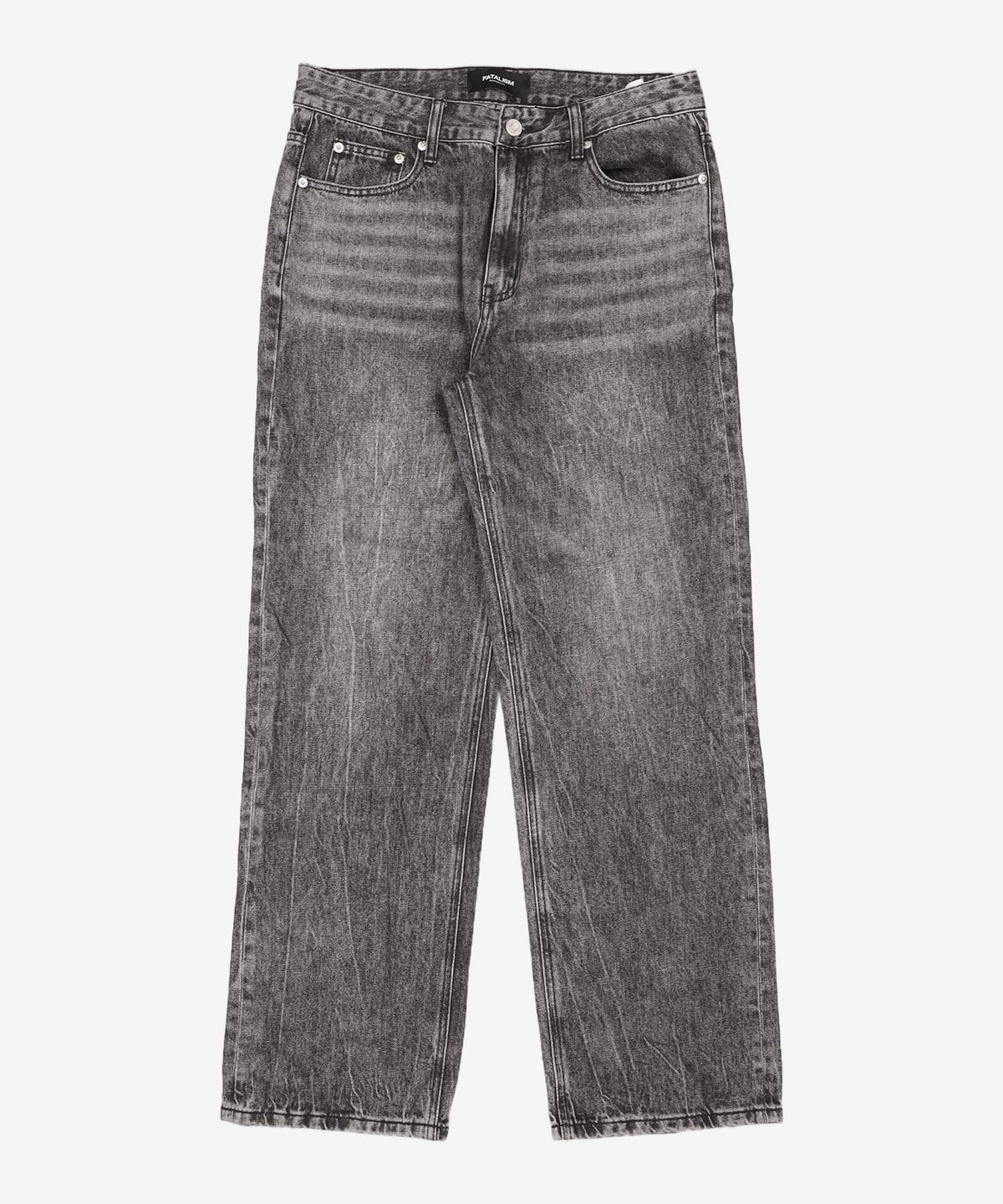 페이탈리즘(FATALISM) Crude wide fit jeans [5colors] 48