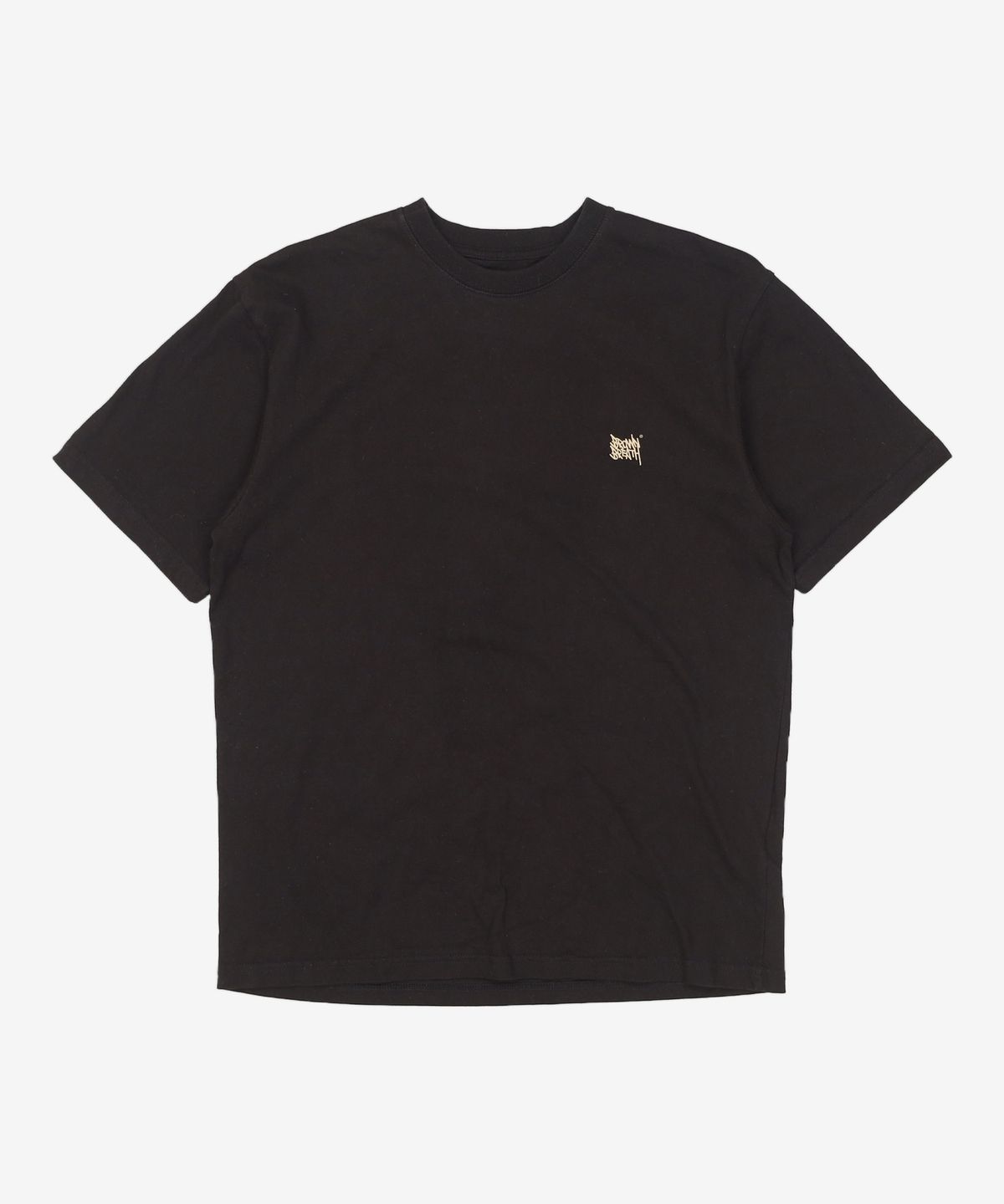 브라운브레스(BROWNBREATH) PAISLEY TAG TEE - BLACK M