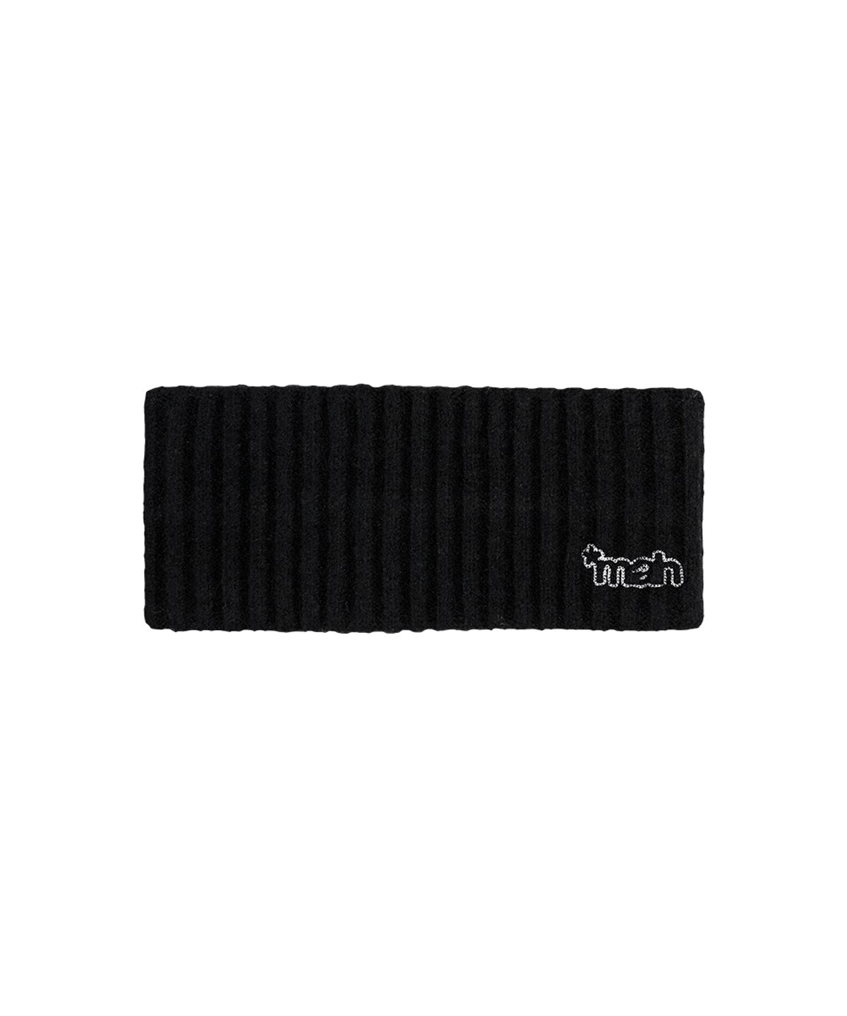 마하그리드(MAHAGRID) KNIT HAIR BAND[BLACK]