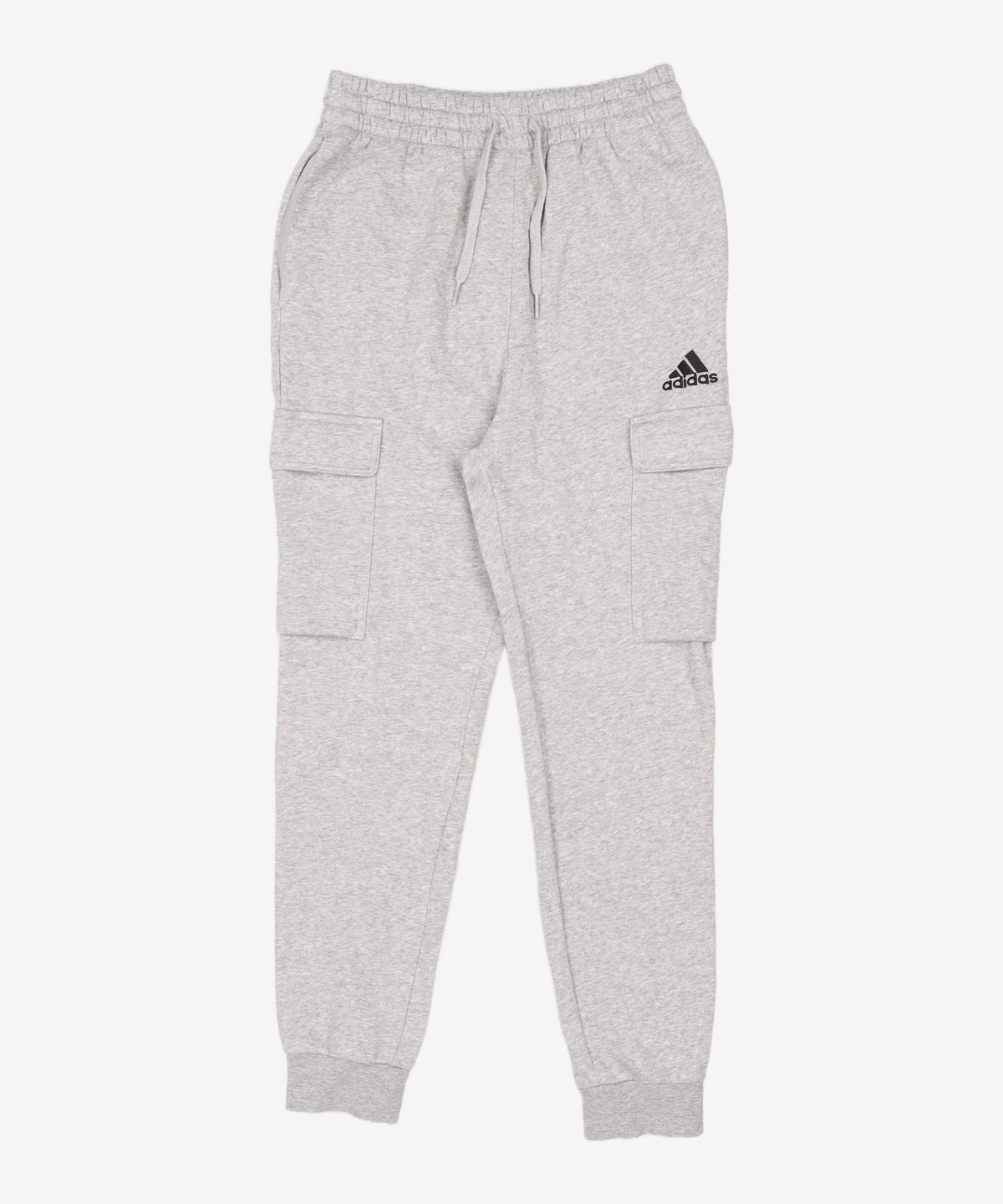 아디다스(ADIDAS) 에센셜 플리스 레귤러 테이퍼드 카고 팬츠 HL2234 M