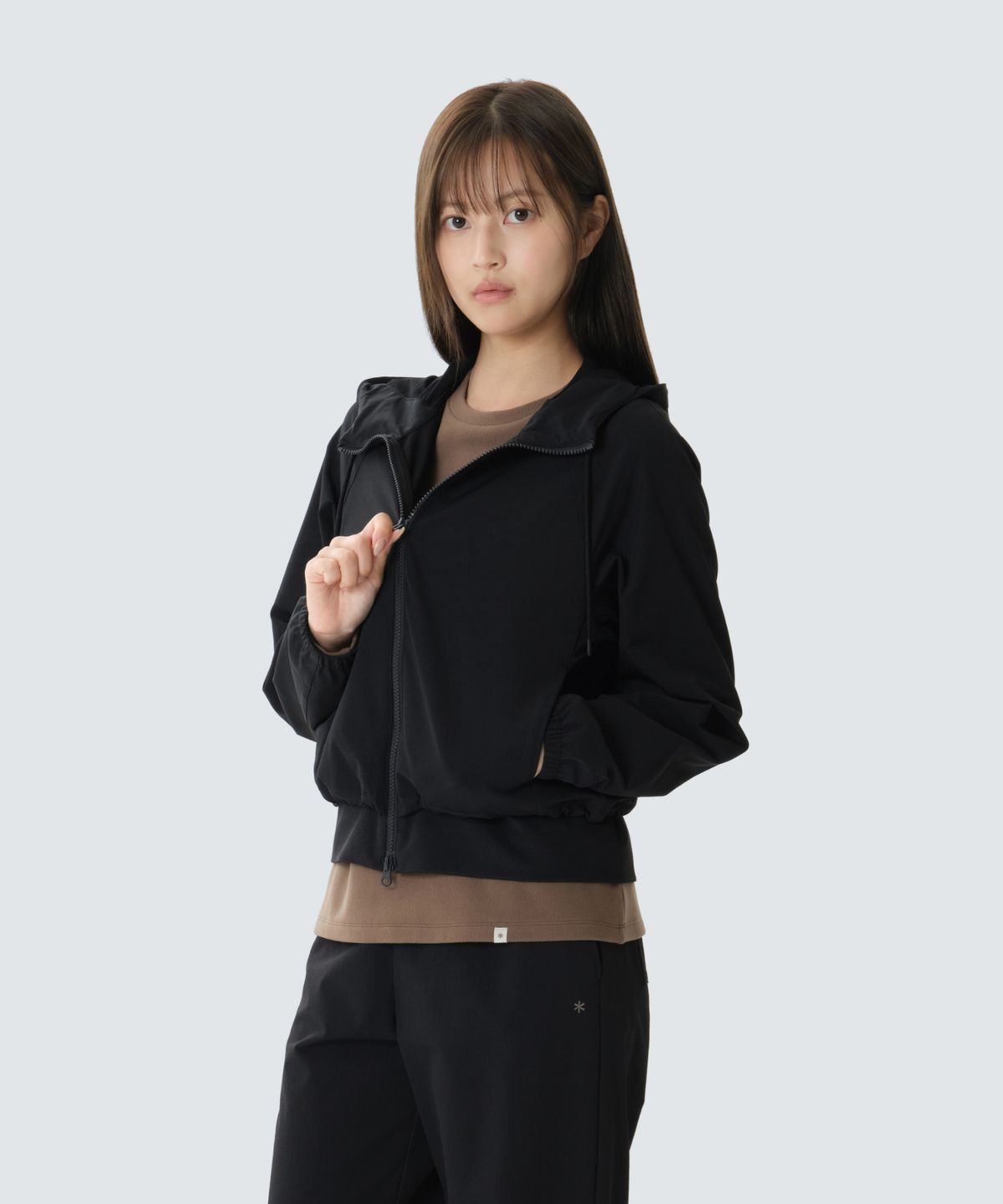 스노우피크 어패럴(SNOWPEAK APPAREL) 라고 여성 하이브리드 자켓 (S26FWTJK33) Black