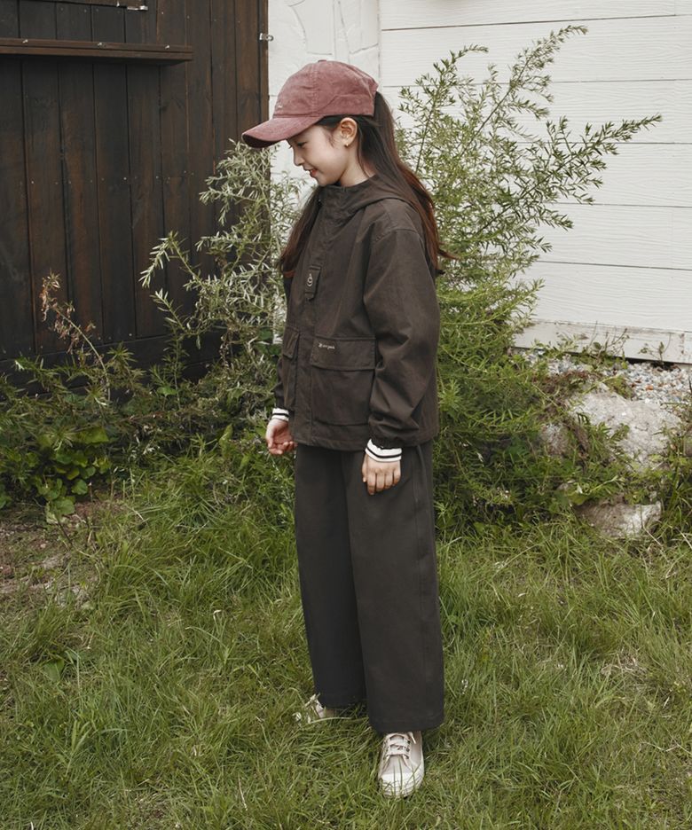 키즈 클랜드 팬츠 (S26FKDPT80) Choco Brown
