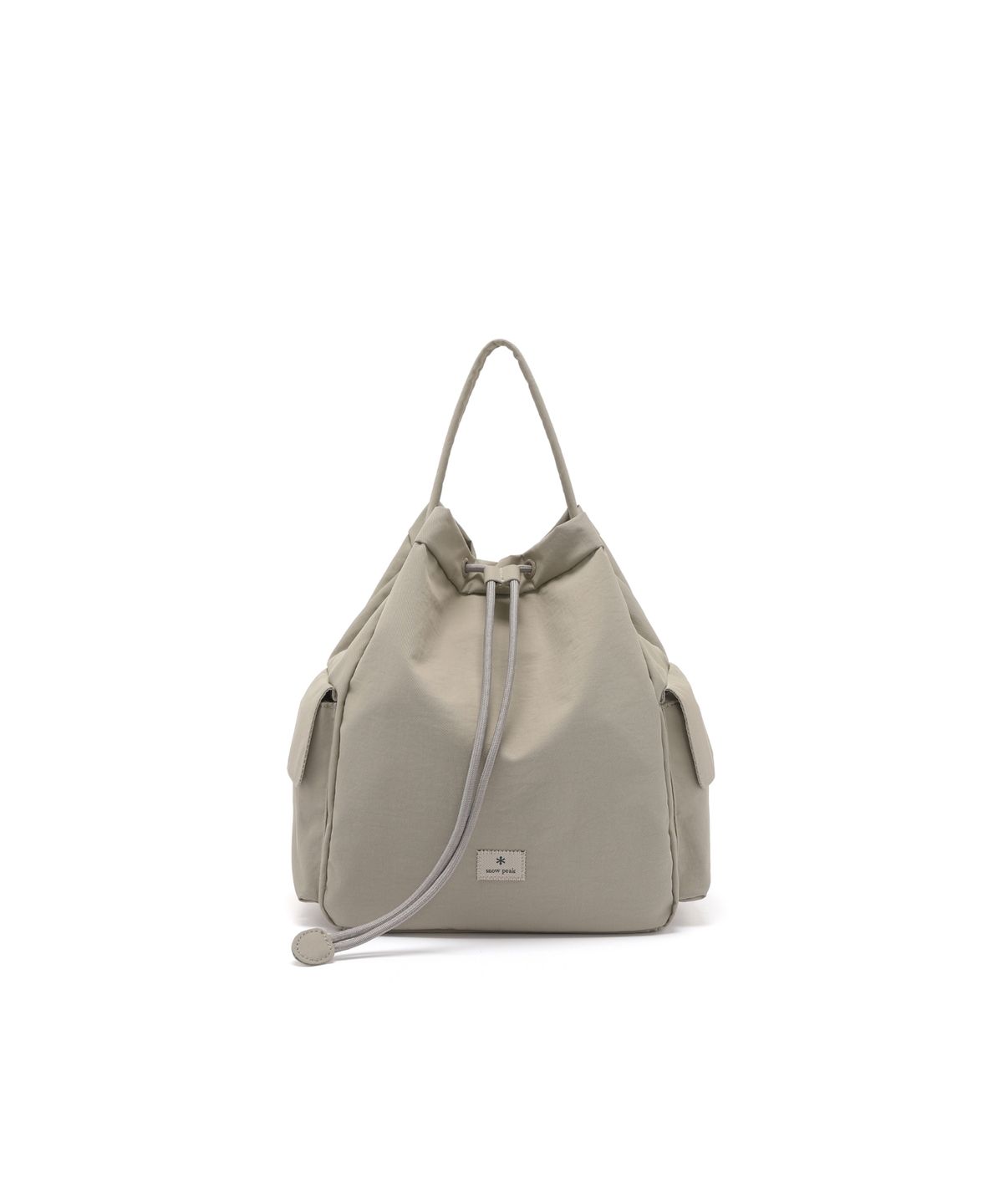스노우피크 어패럴(SNOWPEAK APPAREL) 소프트윌 버킷백 7L (S26FWFBB23) Beige