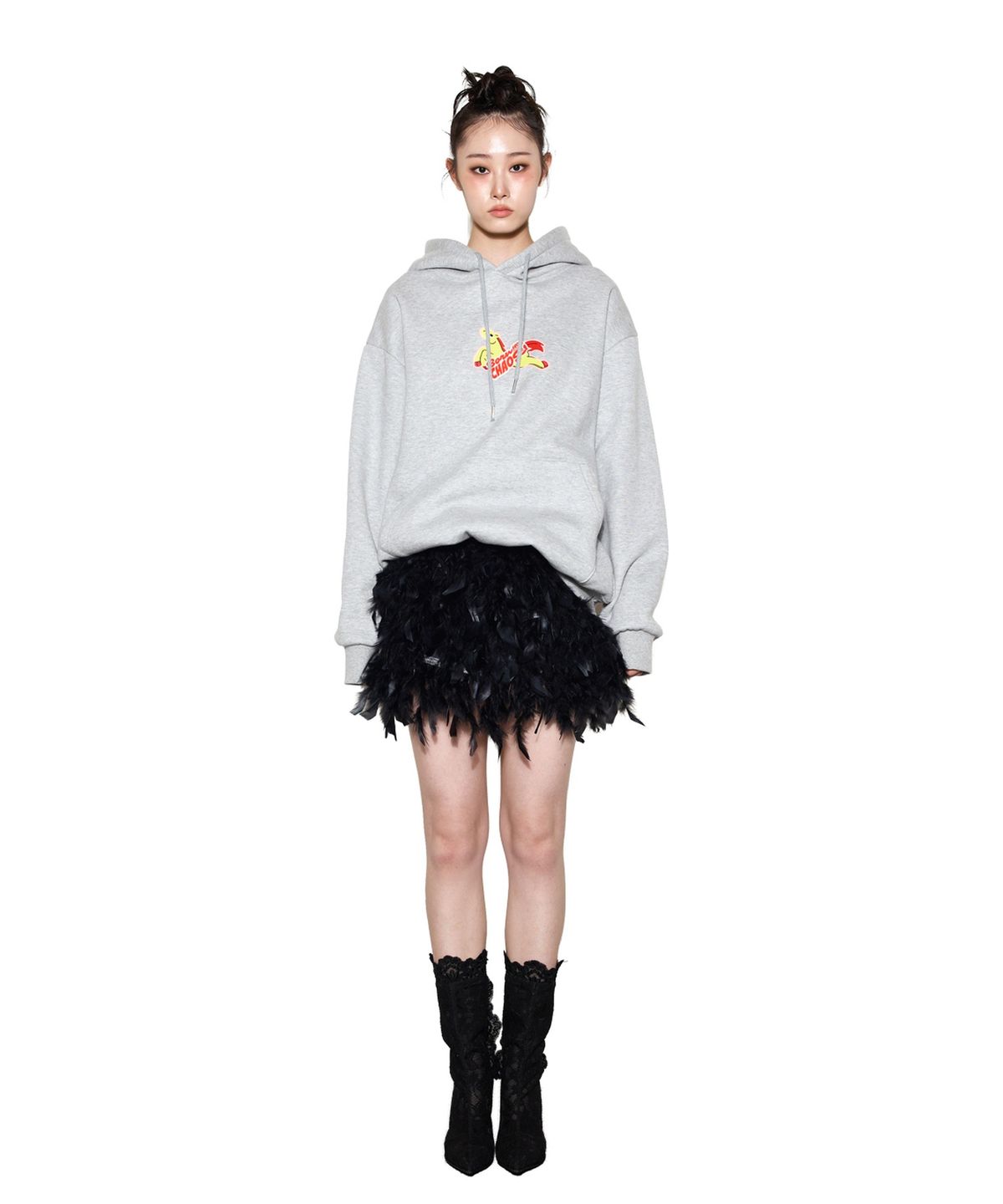 그리디어스(GREEDILOUS) Chaos Pony Graphic Hoodie