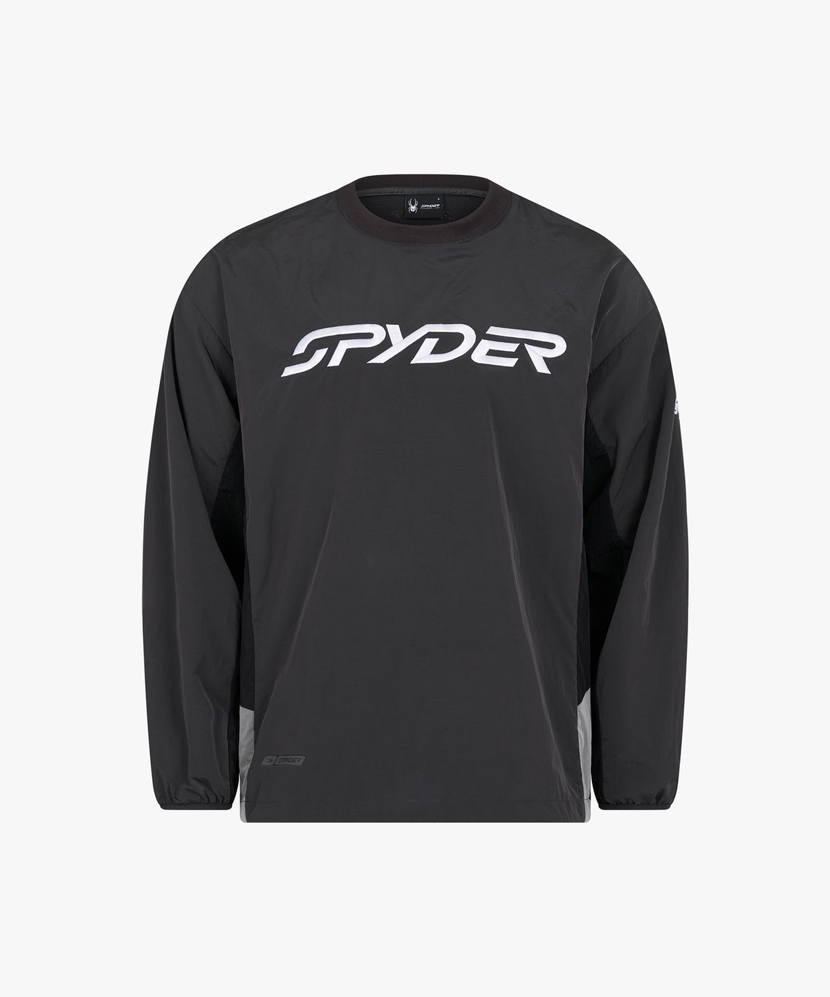 스파이더(SPYDER) 남성 블럭 배색 웜업 맨투맨 티셔츠 SPLFCNRL302MDGR