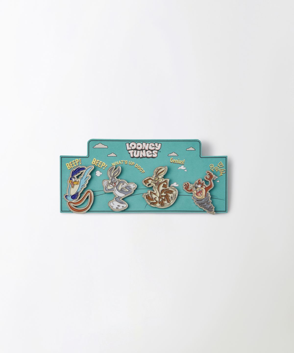 아웃스탠딩(OUTSTANDING) [LOONEY TUNES] CHARACTER PIN BADGE SET_LOONEY TUNES