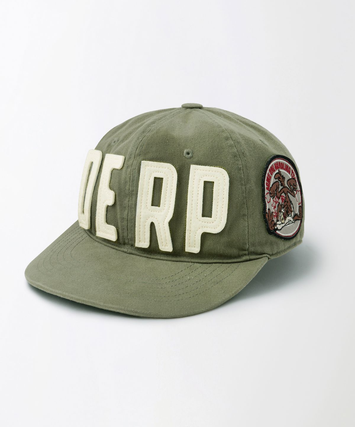 아웃스탠딩(OUTSTANDING) [LOONEY TUNES] COTTON CAP(DERP)_OLIVE