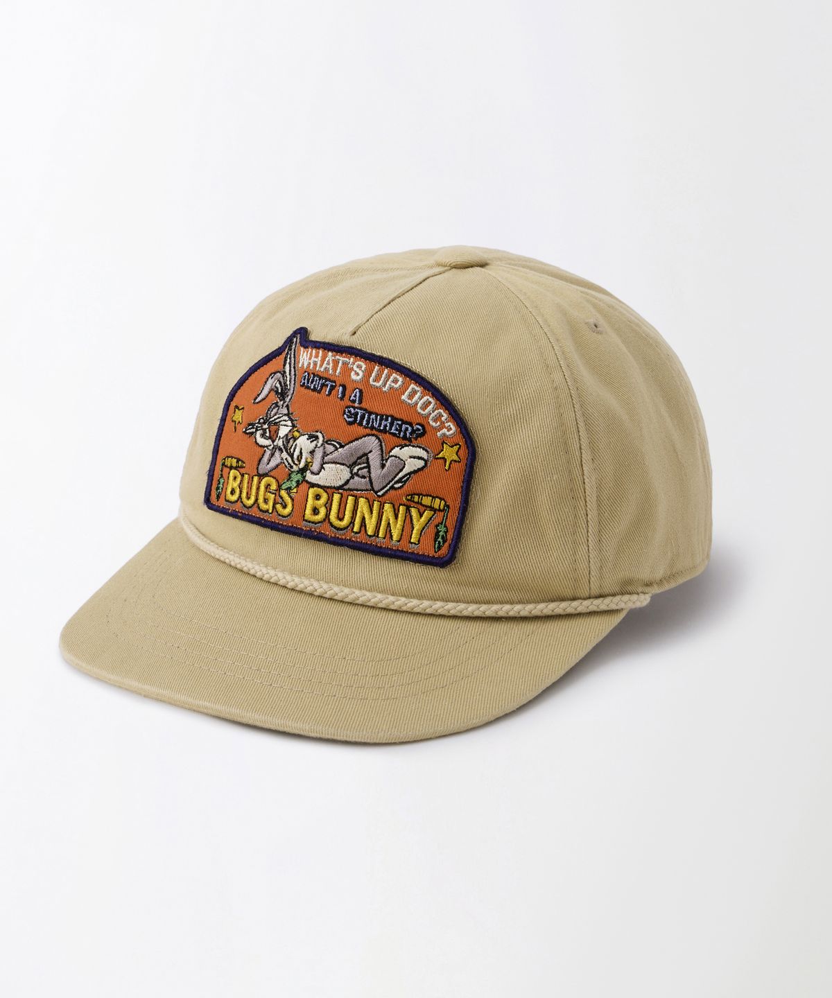 아웃스탠딩(OUTSTANDING) [LOONEY TUNES] COTTON CAP(WHATS UP DOC)_KHAKI