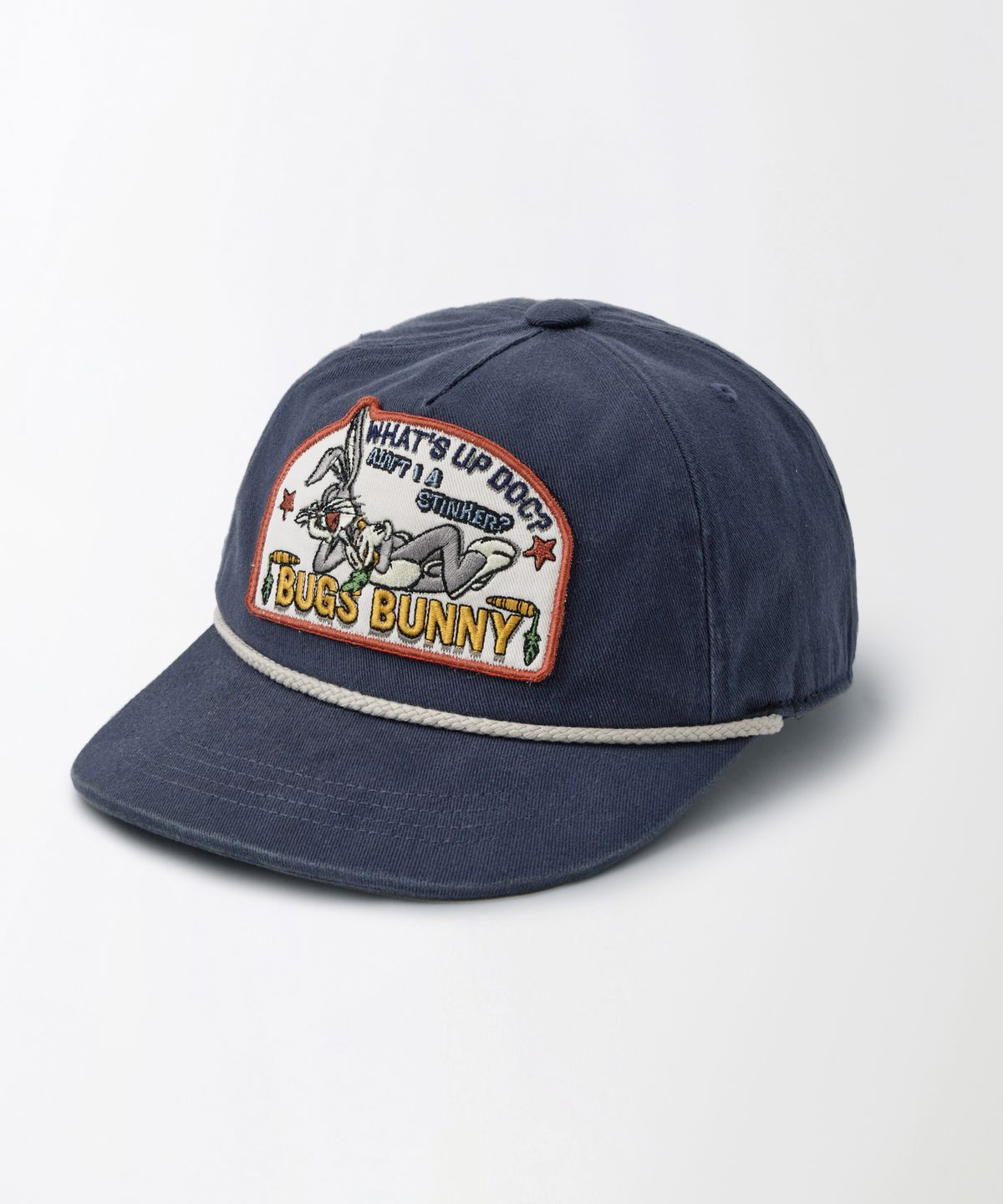 아웃스탠딩(OUTSTANDING) [LOONEY TUNES] COTTON CAP(WHATS UP DOC)_NAVY