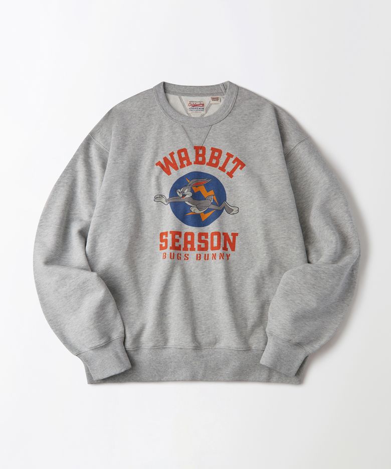 [LOONEY TUNES] SWEAT(WABBIT SEASON)_3%MELANGE GRAY