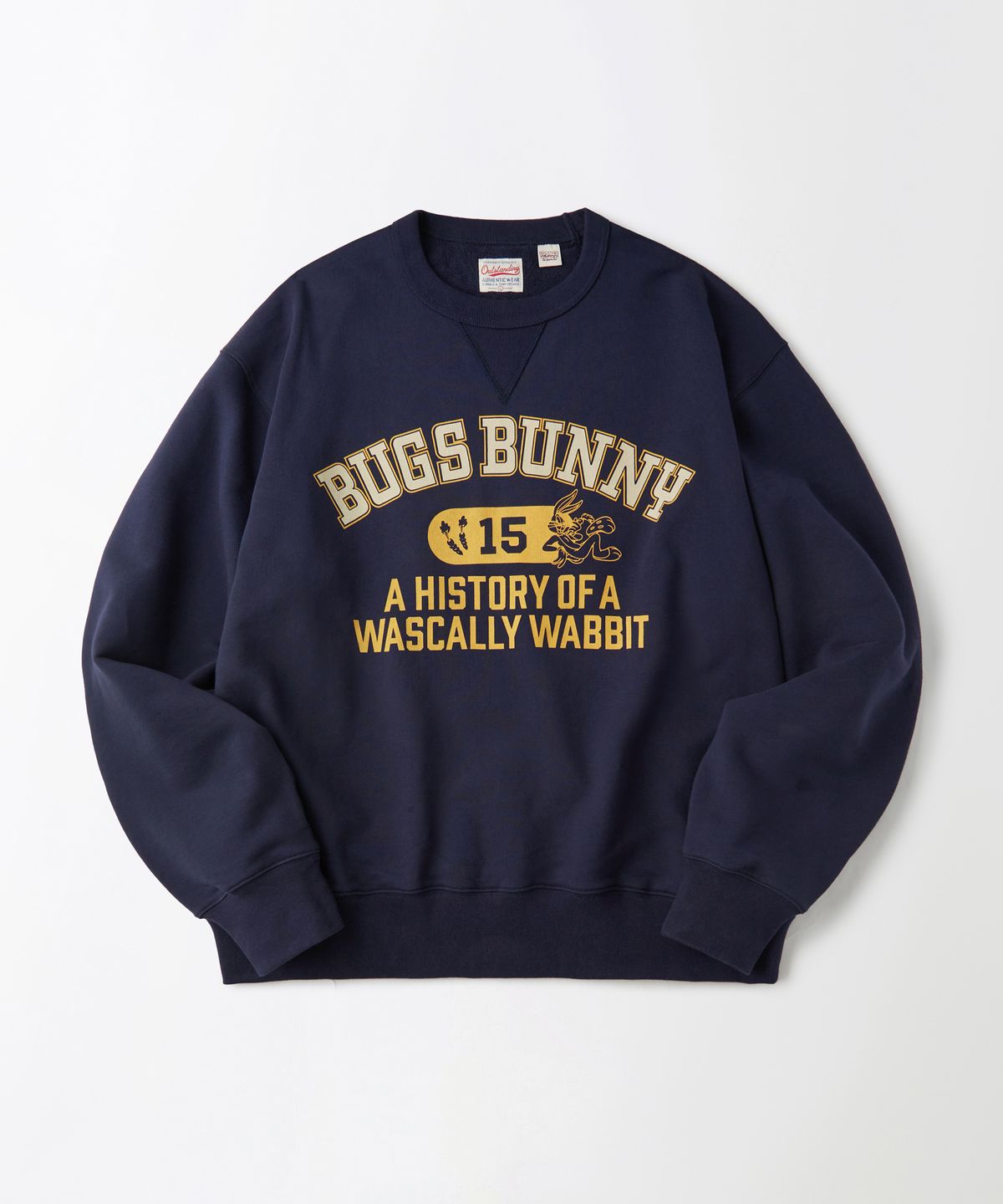 아웃스탠딩(OUTSTANDING) [LOONEY TUNES] SWEAT(BUGS BUNNY)_NAVY